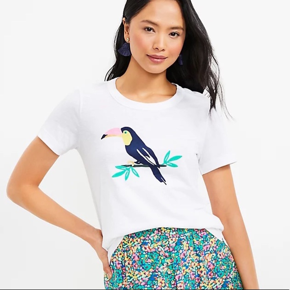 Petite Toucan Everyday Crew Tee